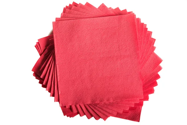 stock image Red napkins