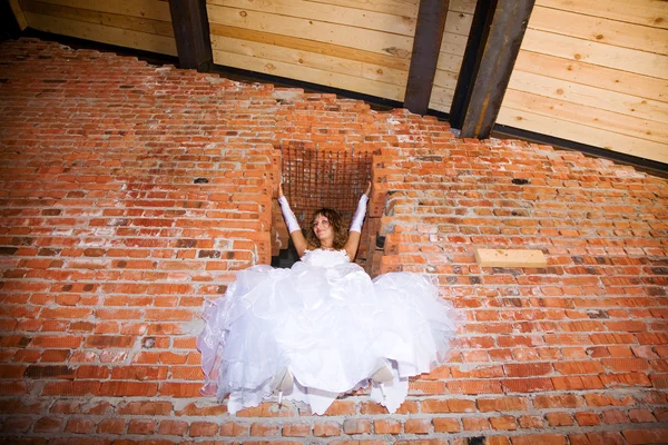 Menyasszony, építési telek — Stock Fotó
