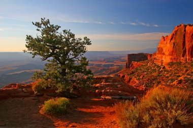 Sunrise in Canyonlands clipart