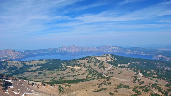 Point de vue du lac Crater, Mount Scott — Photo