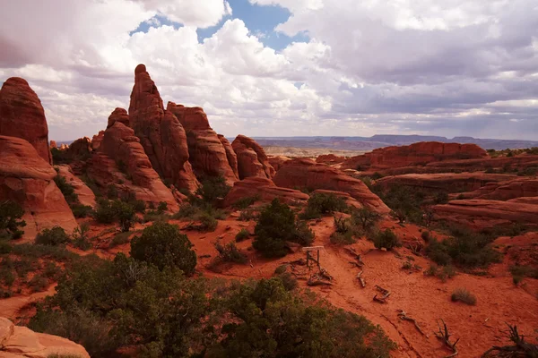 Красная пустыня — стоковое фото