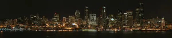 stock image Seattle at Night