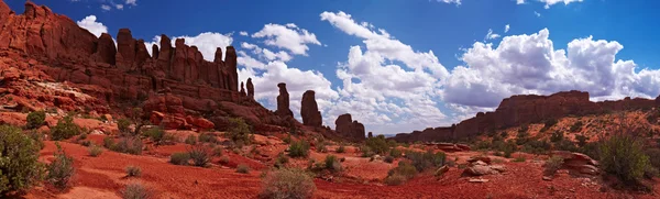 Panorama del deserto — Foto Stock