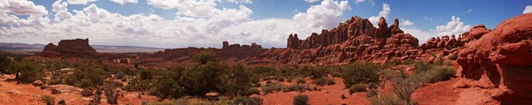 Panorama du désert Images De Stock Libres De Droits