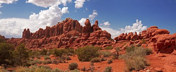 Panorama do deserto — Fotografia de Stock