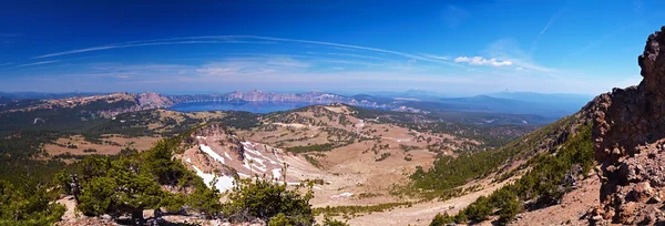 Cratère Lac 60 mégapixels panorama — Photo