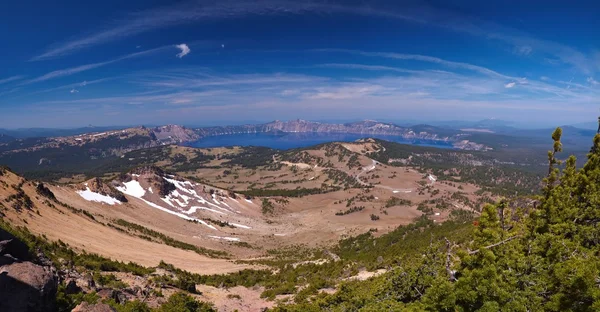 Lago del cráter — Foto de Stock