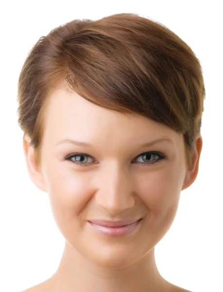 Beautiful girl face — Stock Photo, Image