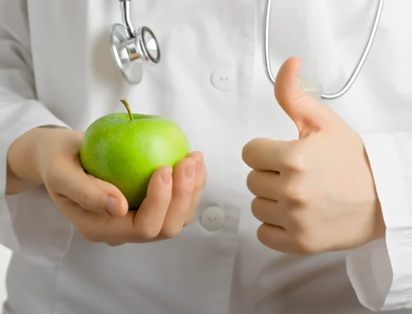 Apple для Вашего здоровья — стоковое фото