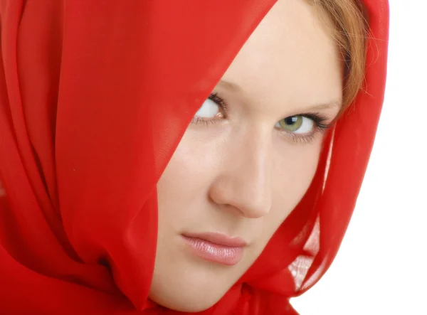 In red — Stock Photo, Image