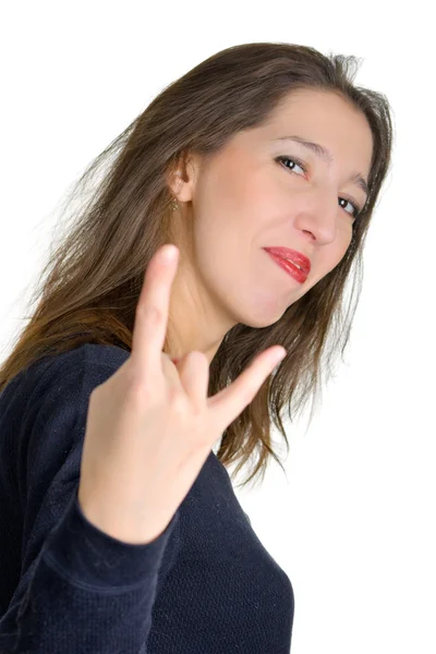 Modern and popular gesture — Stock Photo, Image