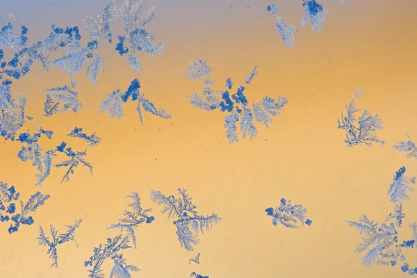 stock image Frost on the glass