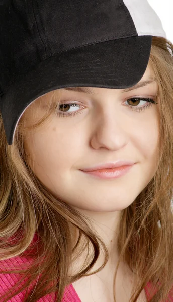 Portret van een meisje-closeup — Stockfoto
