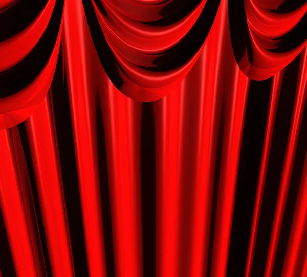 Beautiful curtains background — Stock Photo, Image