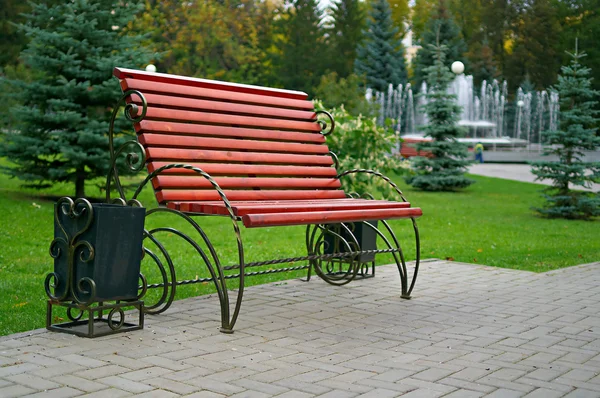 Place to relax in the park — Stock Photo, Image