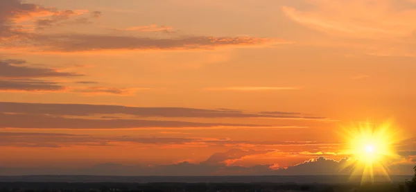 Gün batımında gökyüzü — Stok fotoğraf