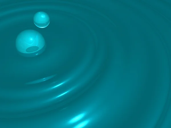 青い液体の背景 — ストック写真