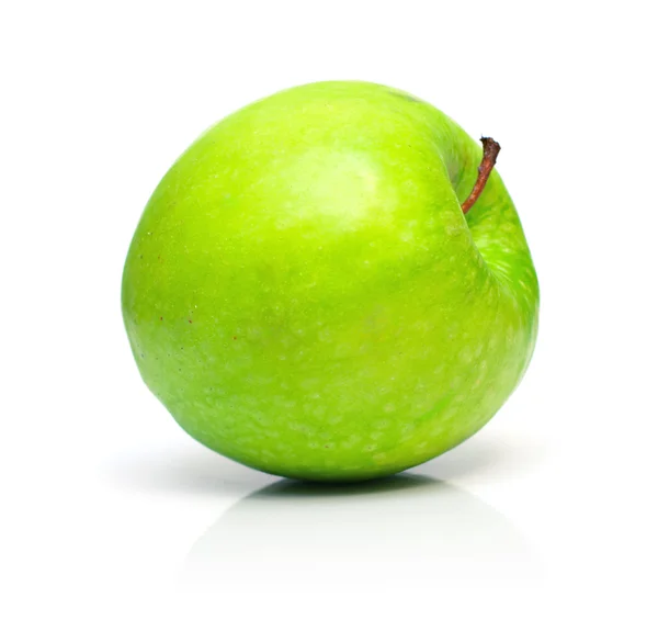 牛乳石鹸と新鮮なハーブperfekt grönt äpple — Stockfoto