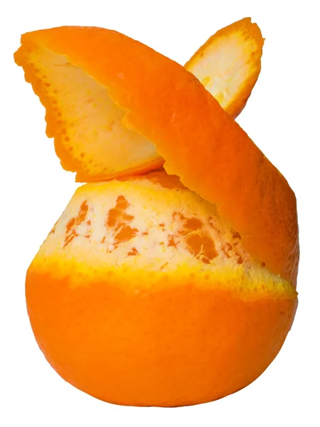 Isolerade mandarin — Stockfoto
