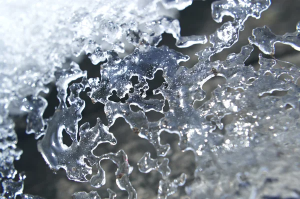 美しい氷の背景 — ストック写真