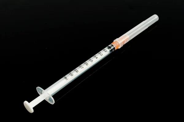 Insulinovyj syringe — Stock Photo, Image