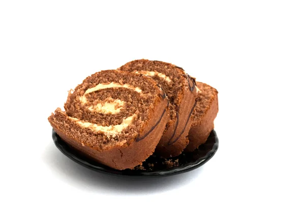 Cake on a plateau — Stock Photo, Image