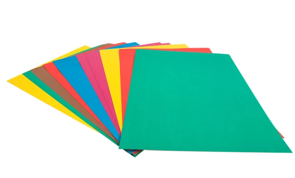 Cartão a cores — Fotografia de Stock