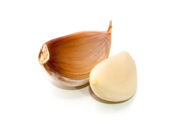 Garlic segments — Stock Photo, Image