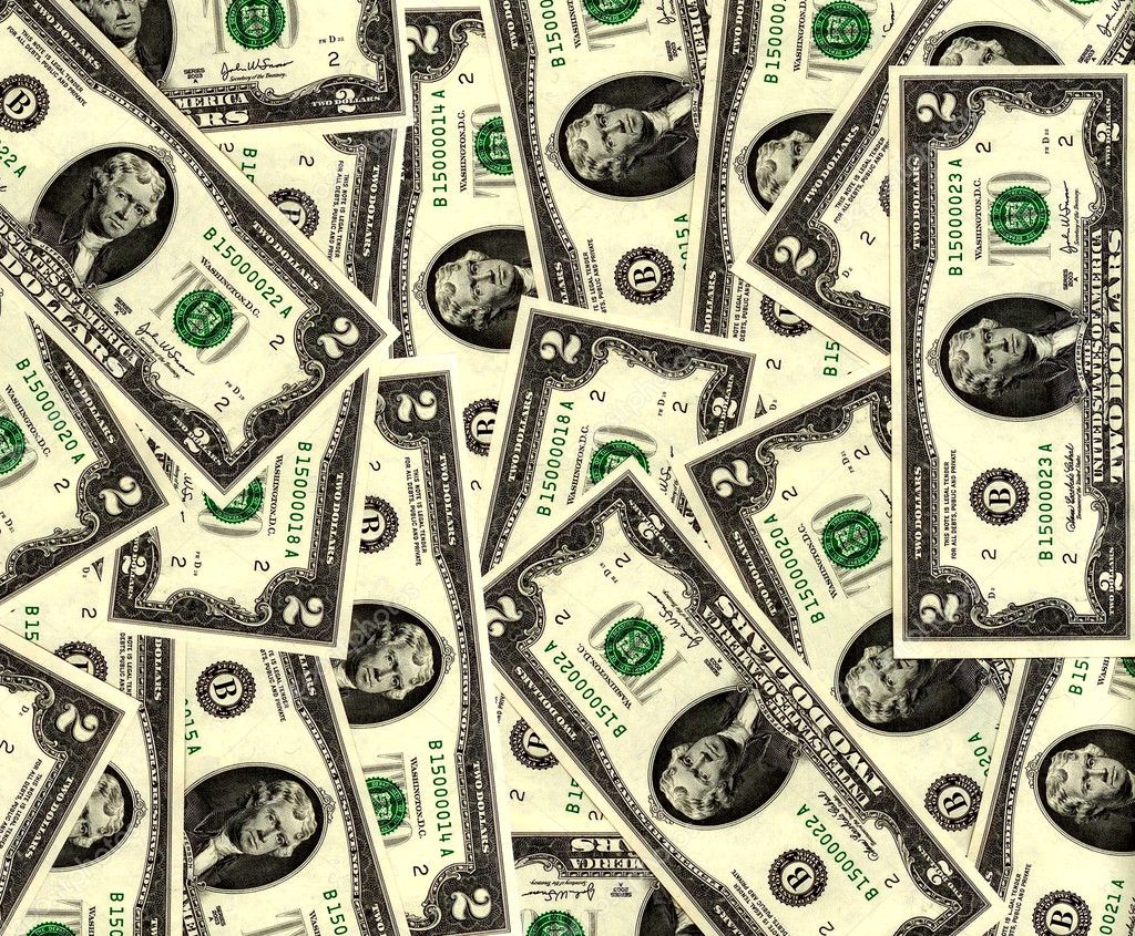 Two dollar bills — Stock Photo © vkraskouski #1221353