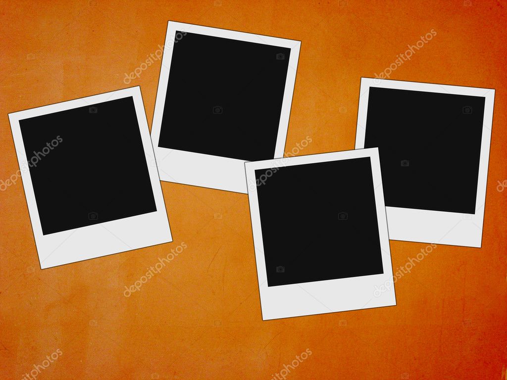 Blank photo cards