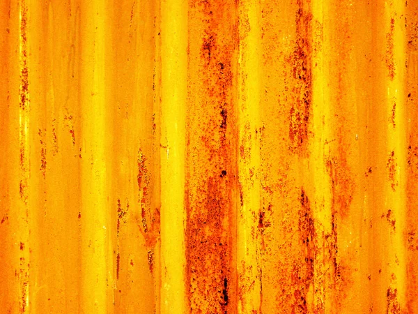 Żółty zardzewiały teksturowanej tło — Zdjęcie stockowe