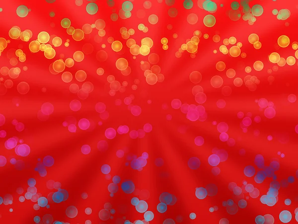 Vermelho disco bolha fundo — Fotografia de Stock