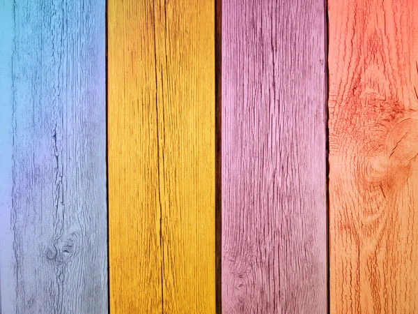 Painted wooden planks — Stock Photo, Image