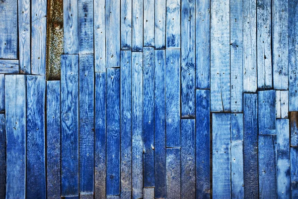 Vintage mavi ahşap arka plan — Stok fotoğraf