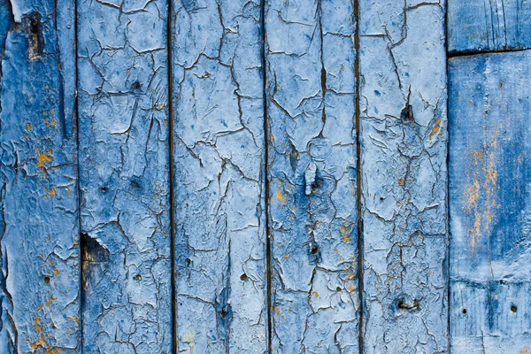 Vintage blue wooden wall — Stock Photo, Image