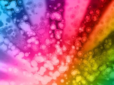 Disco bubbles clipart