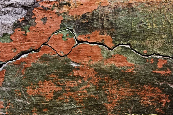 Cracked vintragem parede fundo — Fotografia de Stock