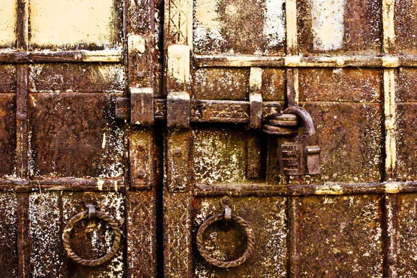 stock image Vintage rusty gates