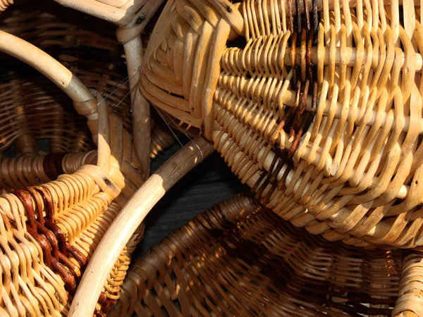 Three baskets together — Stock Photo, Image