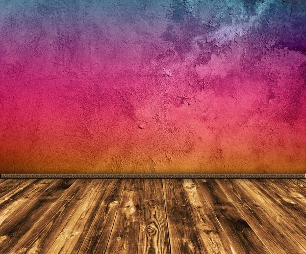 Гранжевый многоцветный интерьер — стоковое фото