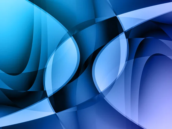 Kék görbe digitális háttere — Stock Fotó