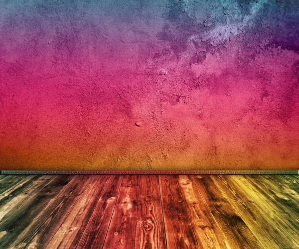 Grunge vícebarevné interiér — Stock fotografie