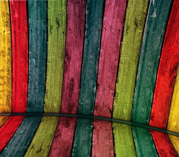 Fundo de madeira vintage colorido — Fotografia de Stock
