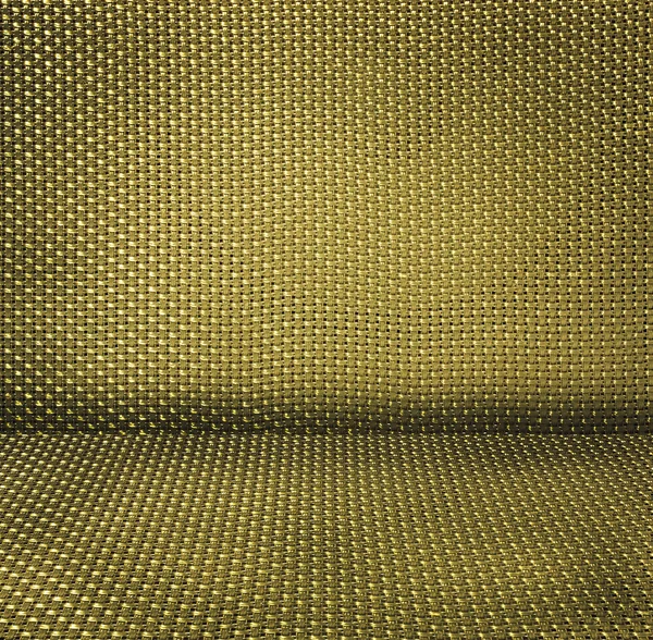 Желтый плетеный текстурированный фон — стоковое фото