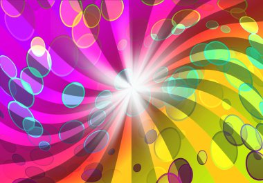 Colorful night party background clipart