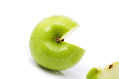 Green apple clipart