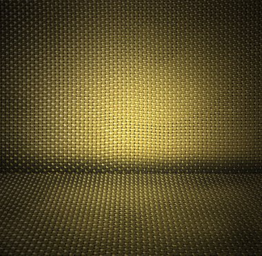 Yellow wicker textured background clipart