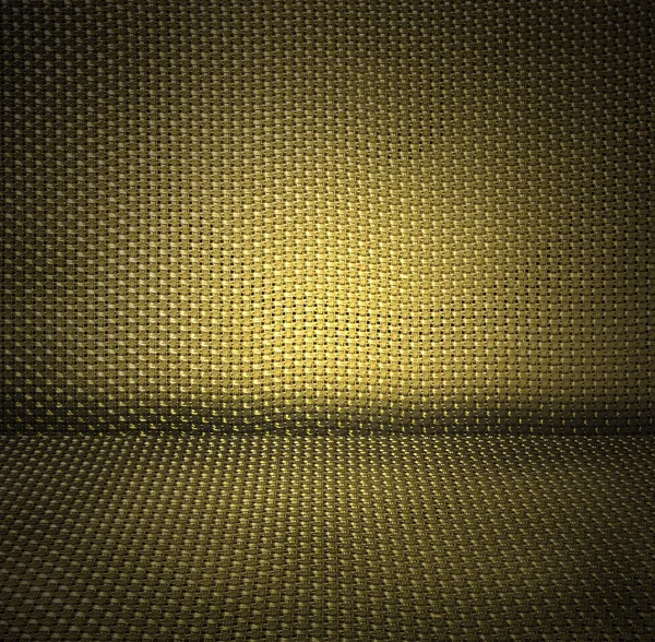 Żółty wiklinowe teksturowanej tło — Zdjęcie stockowe