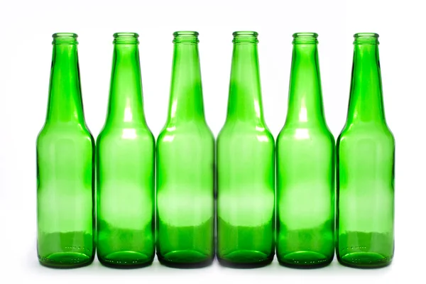 Seis garrafas — Fotografia de Stock
