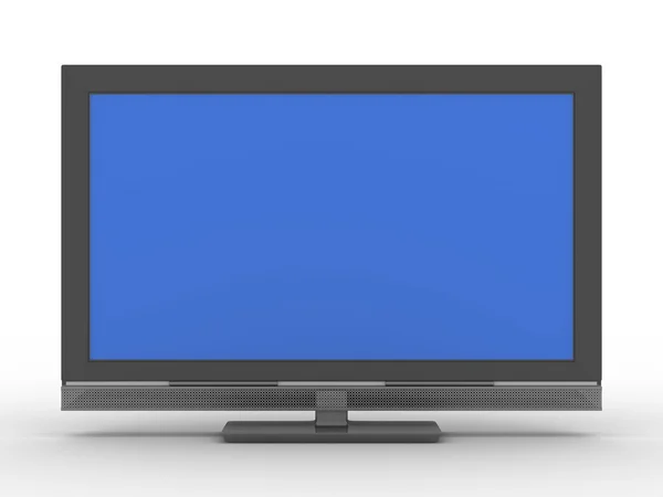 Tv su sfondo bianco — Foto Stock